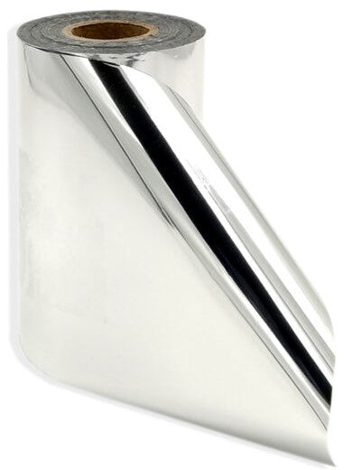 Papel Metalizado Metalustre Rollo Plata Brillante .60×1m euromac® ML0015 [Metro] 7501523720732
