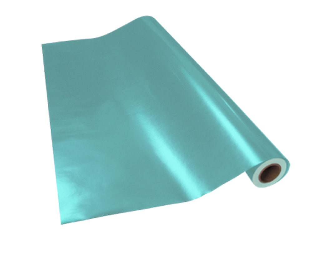 Papel Metalizado Metalustre Rollo Azul Turquesa .60×25m euromac® ML0005 Rollo 7501523720633 01