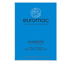 Papel Lustrina Eurolustre Azul Celeste 50×70 70g euromac® Hoja 01