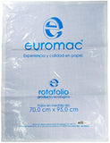 Papel p/Rotafolio Paquete con 25 Hojas 68g Cuadro 5mm 70×95cm euromac® RT0008 Bolsa 7501523723290 01