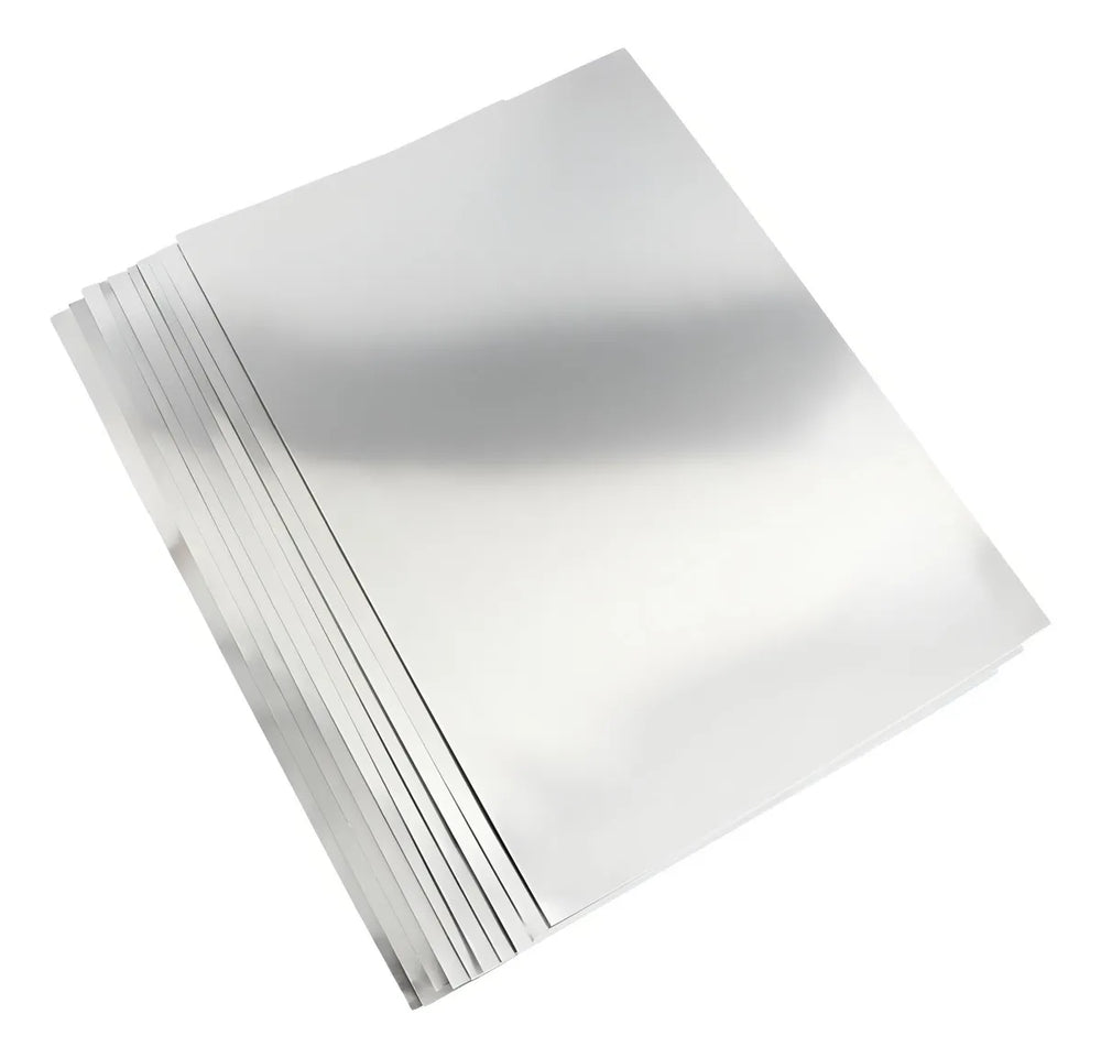 Cartulina Metálica 1/cara Plata 47.5×66cm euromac® MT0005 Hoja 7501523726949 02
