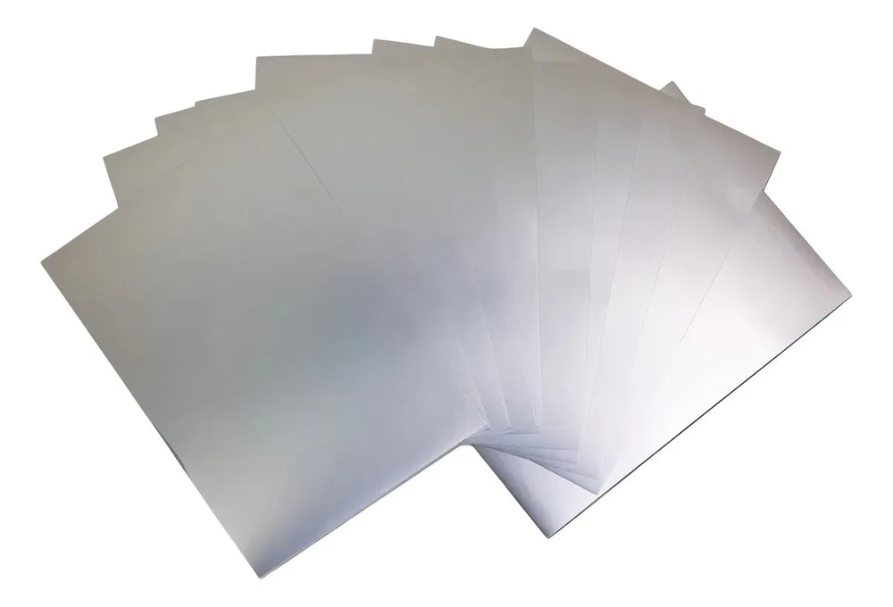 Cartulina Metálica 1/cara Plata 47.5×66cm euromac® MT0005 Hoja 7501523726949 03
