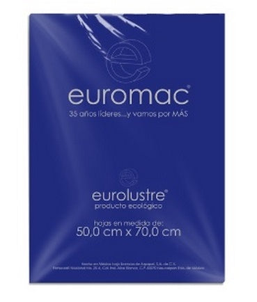 Papel Lustrina Eurolustre Azul Rey 50×70 70g euromac® EL0013 Hoja 7501523719804 01
