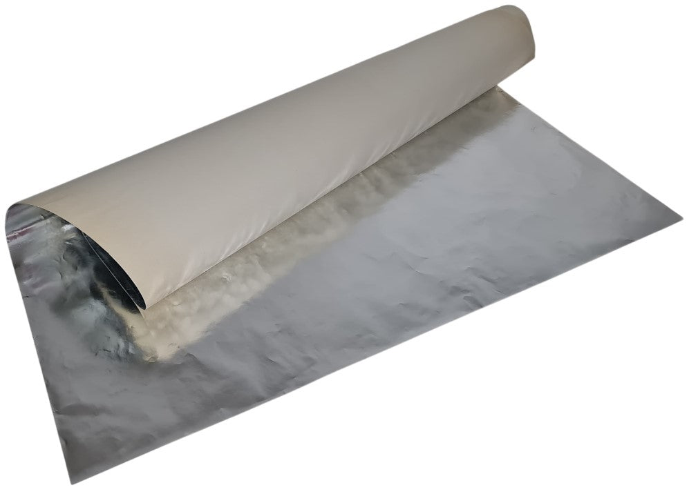 Papel Metalizado 1/cara 90g Plata Brillante 70×95cm euromac® [Hoja] Imagen principal del producto