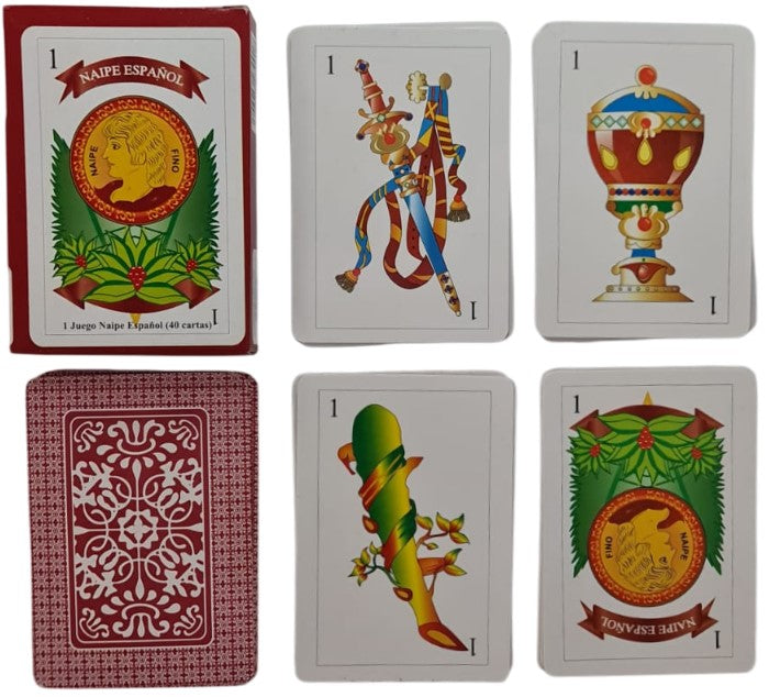 Baraja Española 40 Naipes Cartulina Nacar Selectas® 30001 [Pieza] 7506086230018