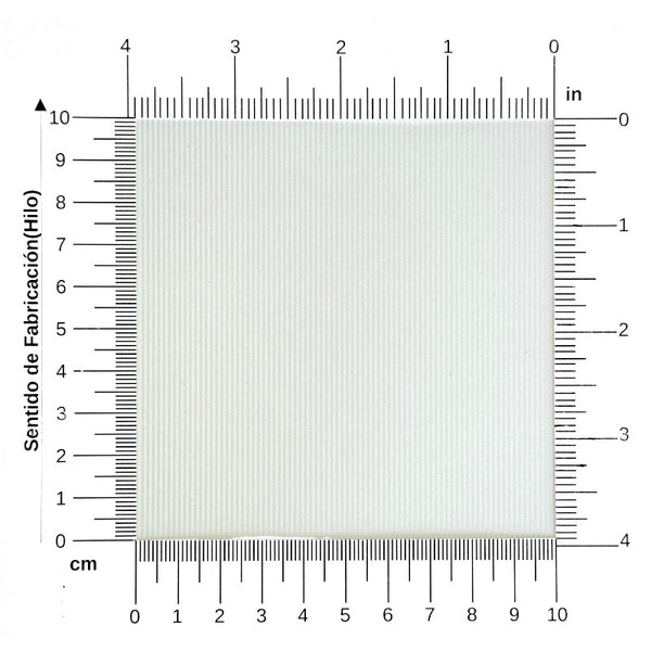 Cartulina Kant Gofrada Blanco/White 220g Dovre 65×85cm Supra® KG130 Hoja 01
