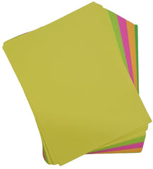Cartulina Fluorescente Astro Brights pack c/100 90kg Colores Neón(5) Carta 180g Proesa® [Cien hojas]