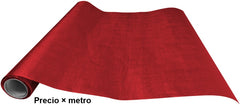 Papel Metalizado Irlandes Rollo Rojo .50×1m Satinado® [Metro] 2