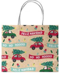 Bolsa p/Regalo Navidad Chica 21×17×10 LuxArt® [Pieza] 2