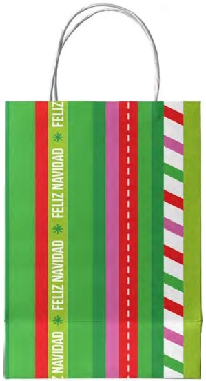 Bolsa p/Regalo Navidad Grande 31½×21½×11 LuxArt® [Pieza] 2