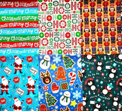 Papel p/Regalo Navidad Couche Modelos Varios 70×100cm LuxArt® [Hoja]