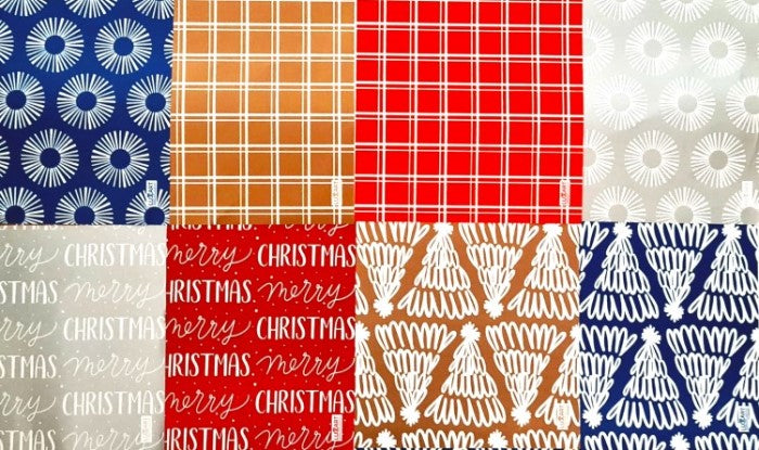 Papel p/Regalo Navidad Couche Modelos Varios 70×100cm LuxArt® [Hoja] 2
