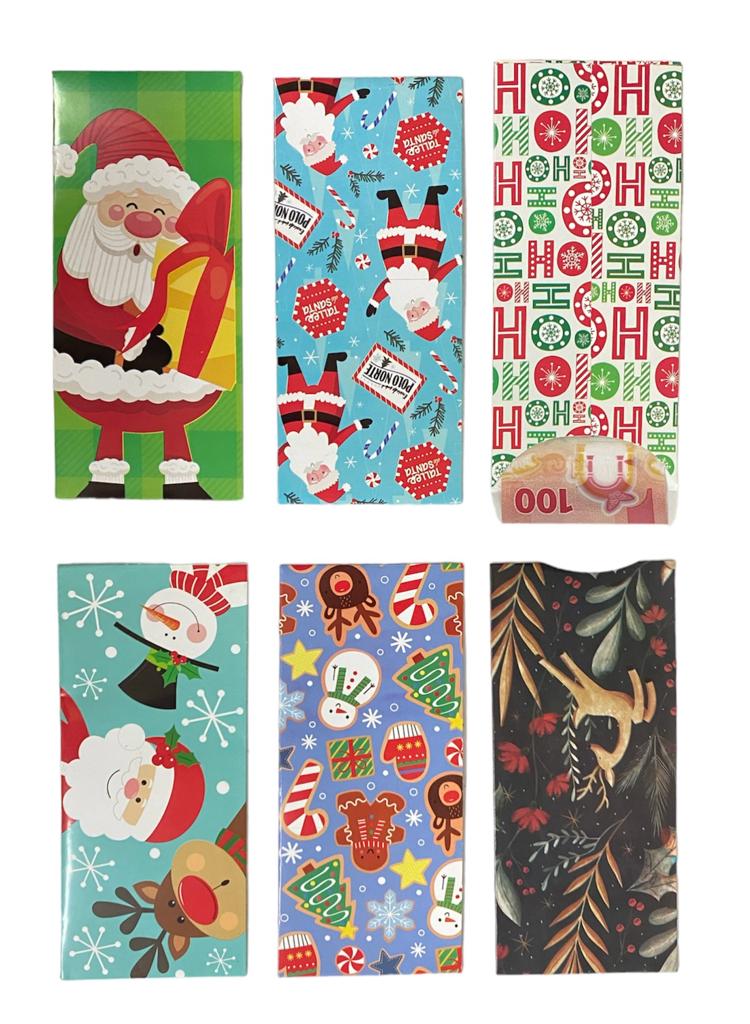 Sobre p/Regalo Dinero Navidad Modelos Varios Billete LuxArt® [Sobre]