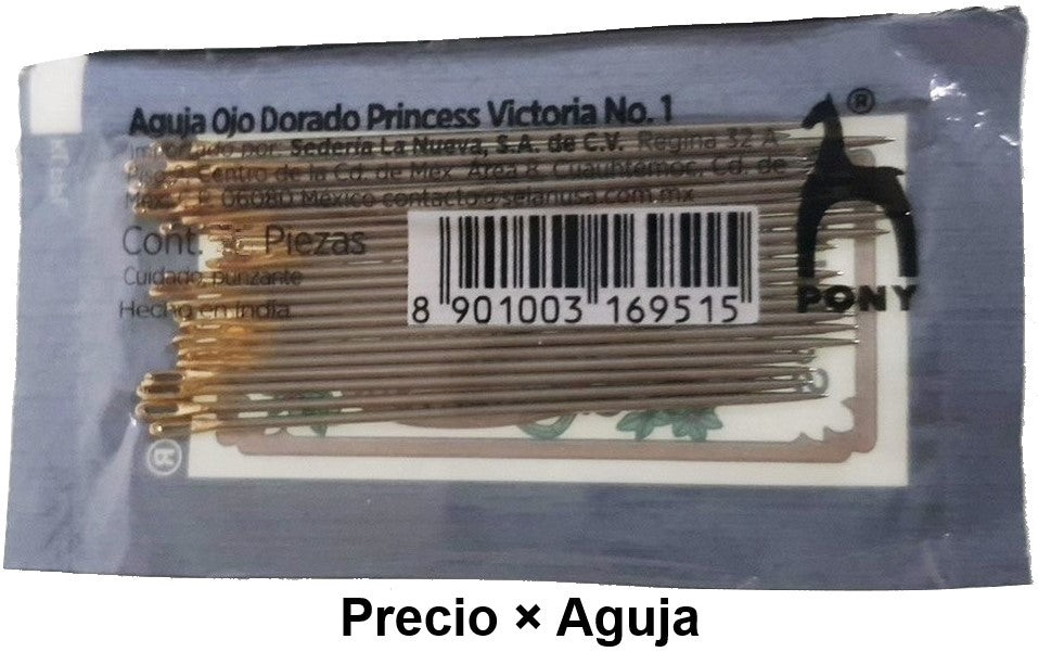 Aguja de Mano c/25 Mercería® 094-0001 [Pieza] 8901003169515 2