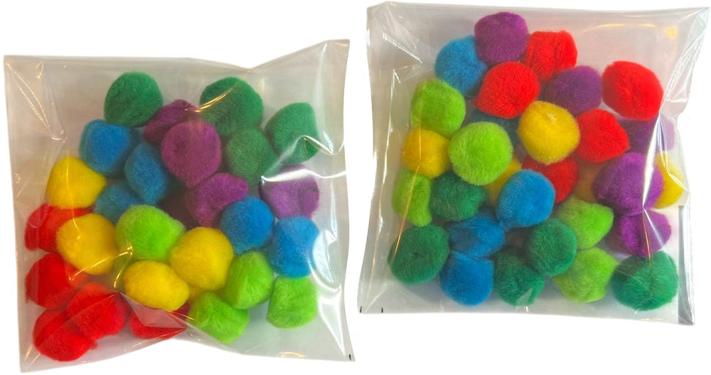 Pom Pom Surtido Ø18mm Colores Mercería® [Bolsa]