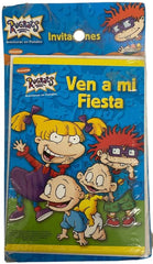 Invitación p/Cumpleaños c/Sobre c/6 Rugrats granmark® [Paquete] 751214090515
