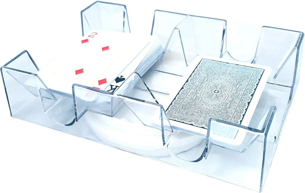 Pozo p/Cartas Giratorio Plástico Transparente 19×13×5cm SWAY Games® [Pieza] 7503028868100