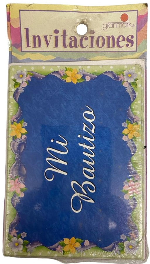 Invitación Bautizo c/Sobre c/6 varios modelos granmark® [Paquete] 751214090041 3