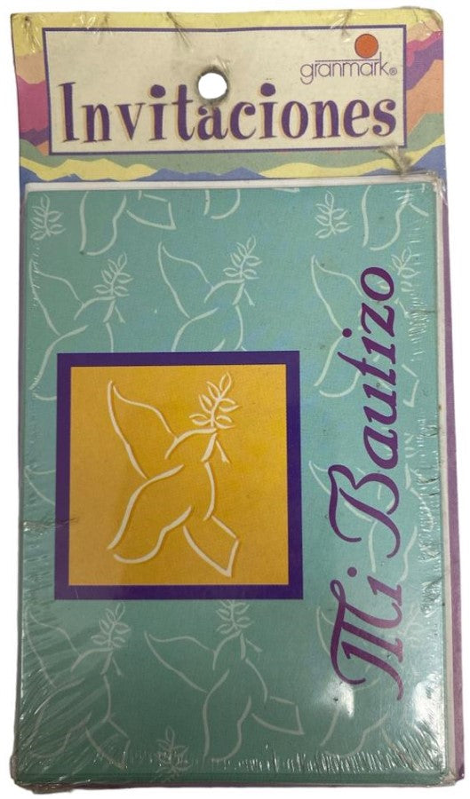 Invitación Bautizo c/Sobre c/6 varios modelos granmark® [Paquete] 751214090041 5