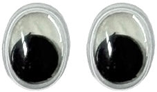 Ojo Movible Ovalado 5×7mm Mercería® 094-0257 Pieza 02
