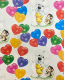 Papel Regalo San Valentin Corazon globo gatitos c/25 50×70cm granmark® 493 Paquete