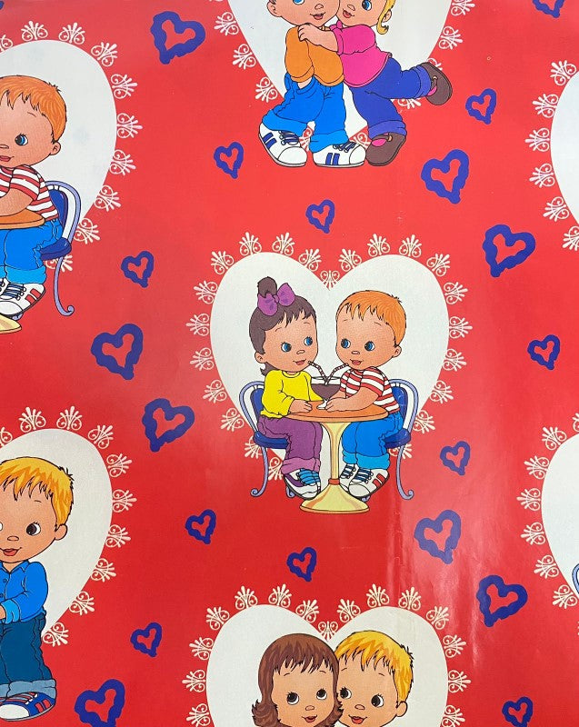 Papel Regalo San Valentin Corazon novios ch c/25 50×70cm granmark® 366 [Paquete]