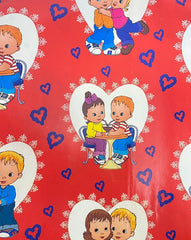 Papel Regalo San Valentin Corazon novios ch c/25 50×70cm granmark® 366 [Paquete]