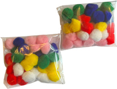 Pom Pom Surtido Ø25mm Colores #25 Mercería® [Bolsa]
