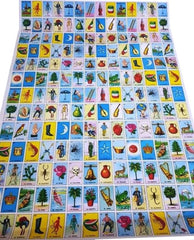 Lotería en Pliego Imágen Trad.29×48mm c/182 Plantilla 48×70cm Gallo® 17261 [Pieza] 748622172612 2