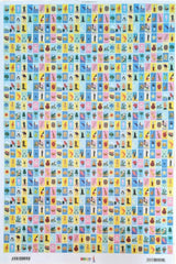 Lotería en Pliego Imágen Mini 14×24mm c/754 Plantilla 47×70cm D`Art® 48009119 [Pieza] 7599554002125
