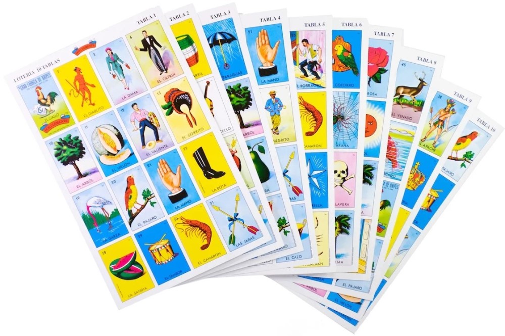 Lotería 1 Juego de Naipes Grande c/10 Tablas Chicas 13.5×21.5 Gallo® 17277 [Bolsa] 748622172773 3
