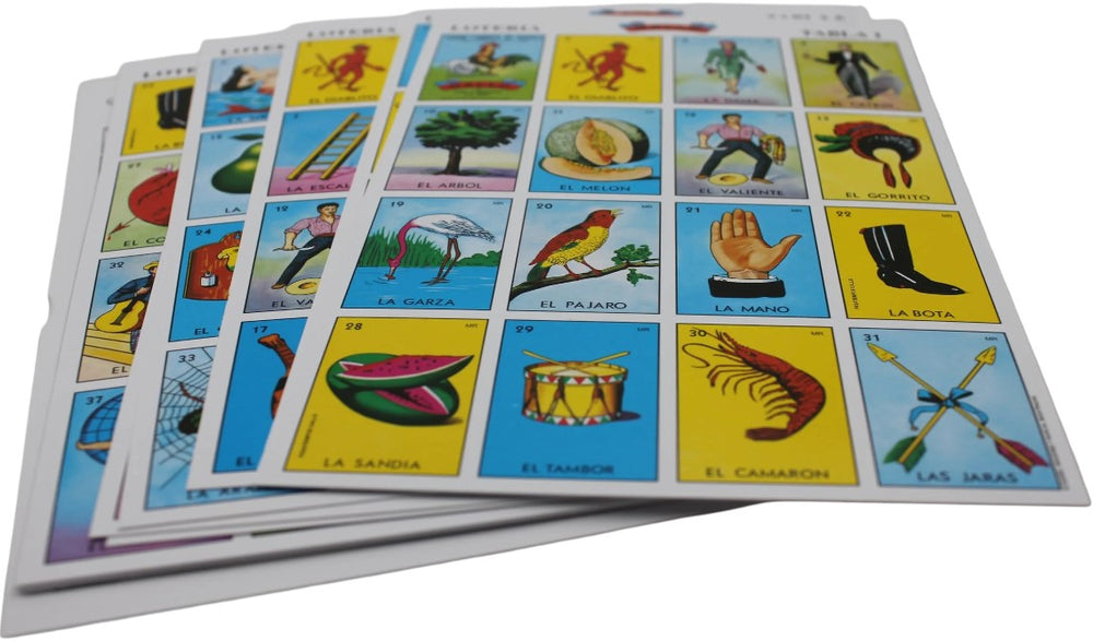 Lotería 1 Juego de Naipes Grande c/10 Tablas Chicas 13.5×21.5 Gallo® 17277 [Bolsa] 748622172773 6