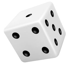 Dado Blanco  Mercería® [Pieza] 7503017108606