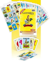 Lotería 1 Juego de Naipes Grande c/20 Tablas Chicas 13.5×21.5 Gallo® 17279 [Bolsa] 748622172797