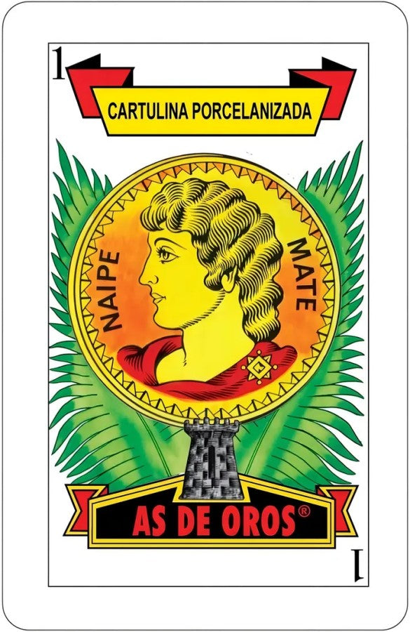 Baraja Española 40 Naipes As de Oros® 62×95mm Faisán® 160004160 [Pieza]