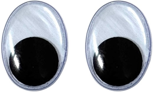 Ojo Movible Ovalado 11×15mm Mercería® Pieza 02