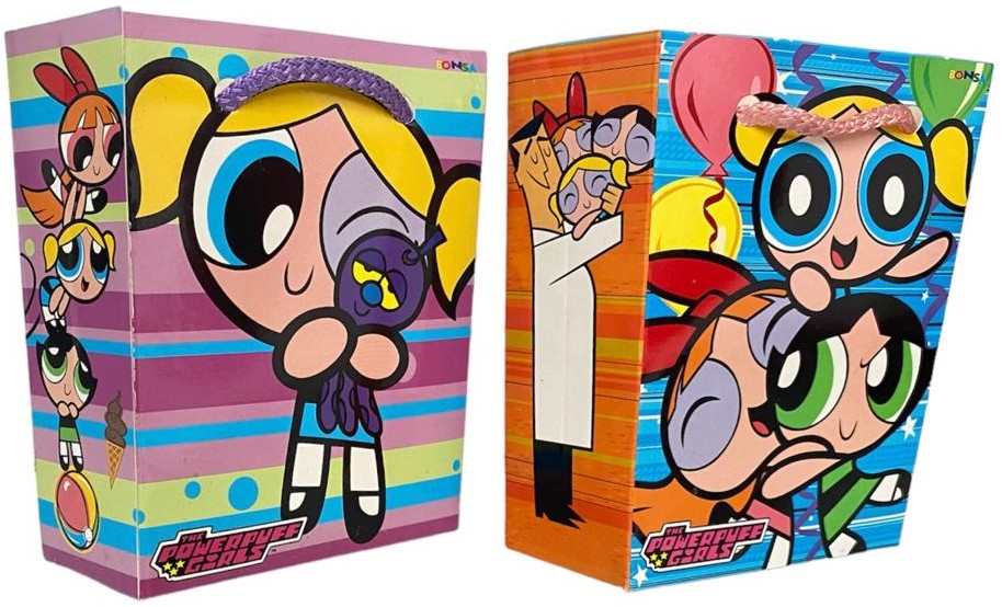 Bolsa p/Regalo Powerpuff Girls Mini 10×13+4 Proesa® [Pieza] 7501832604150