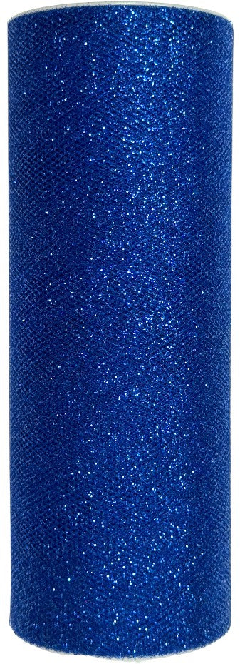 Tull c/Brillo Diamantado 9mts,10 Yarda 15cm Colores Rollo LuxArt® [Pieza] 2