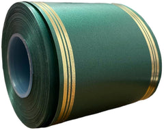 Listón Cerimony LAME Verde 80mm×50m Bolis® 565182110 [Pieza] 8001565182110
