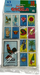 Lotería 1 Juego de Naipes Grande c/10 Tablas Chicas 13.5×21.5 GACELA® IRIS® [Bolsa] 706846220045