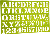 Plantilla de Letras Romana 30mm Abc® Pieza 7502236410170