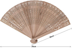 Abanico Madera 20×34cm Proesa® [Pieza]