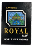 Naipe Póker Negro Royal de Plástico Lavables ASHA® Pieza 7503002925591 3