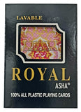 Naipe Póker Negro Royal de Plástico Lavables ASHA® Pieza 7503002925591 4
