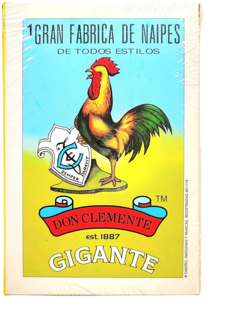 Baraja Lotería Gallo c/54 Cartas Gigante 100×150mm Gallo® 17089 [Pieza] 748622170892