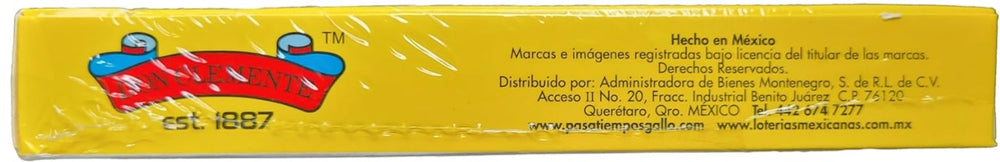 Baraja Lotería Gallo c/54 Cartas Gigante 100×150mm Gallo® 17089 [Pieza] 748622170892 5