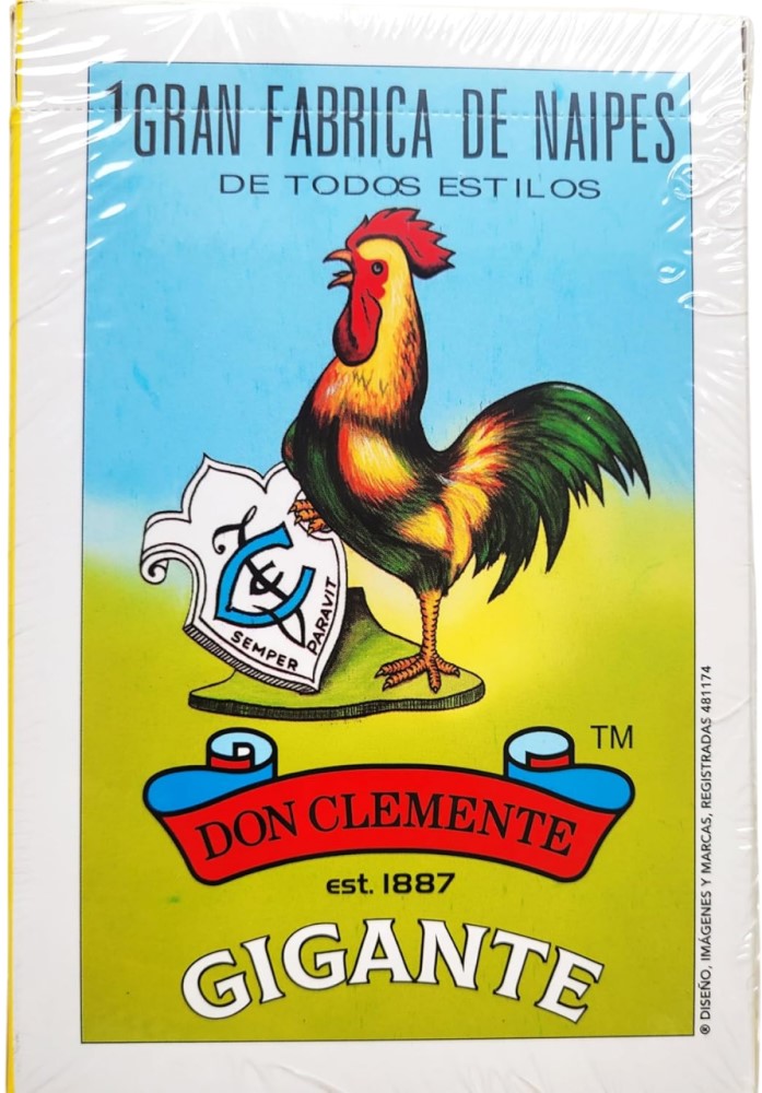 Baraja Lotería Gallo c/54 Cartas Gigante 100×150mm Gallo® 17089 [Pieza] 748622170892 7