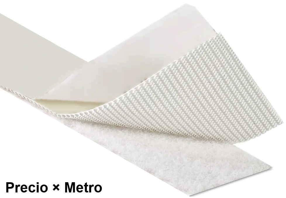 Velcro c/Adhesivo Contaxtel 50mm Blanco COMEX® 5308 A50 #1 Metro 769699255701 01