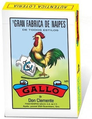 Baraja Lotería Gallo c/54 Cartas Grandes 65×95mm Gallo® 17084 [Pieza] 748622170847