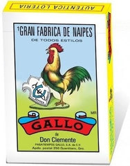 Baraja Lotería Gallo c/54 Cartas Grandes 65×95mm Gallo® 17084 [Pieza] 748622170847